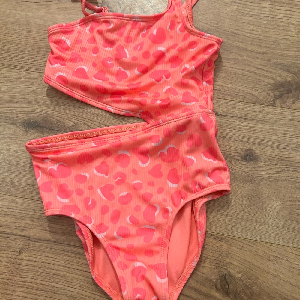 Cat & Jack Pink One-Piece Swimsuit